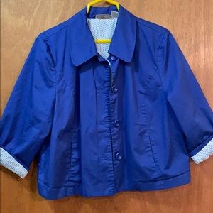 Jacket 3/4 sleeves blue women’s